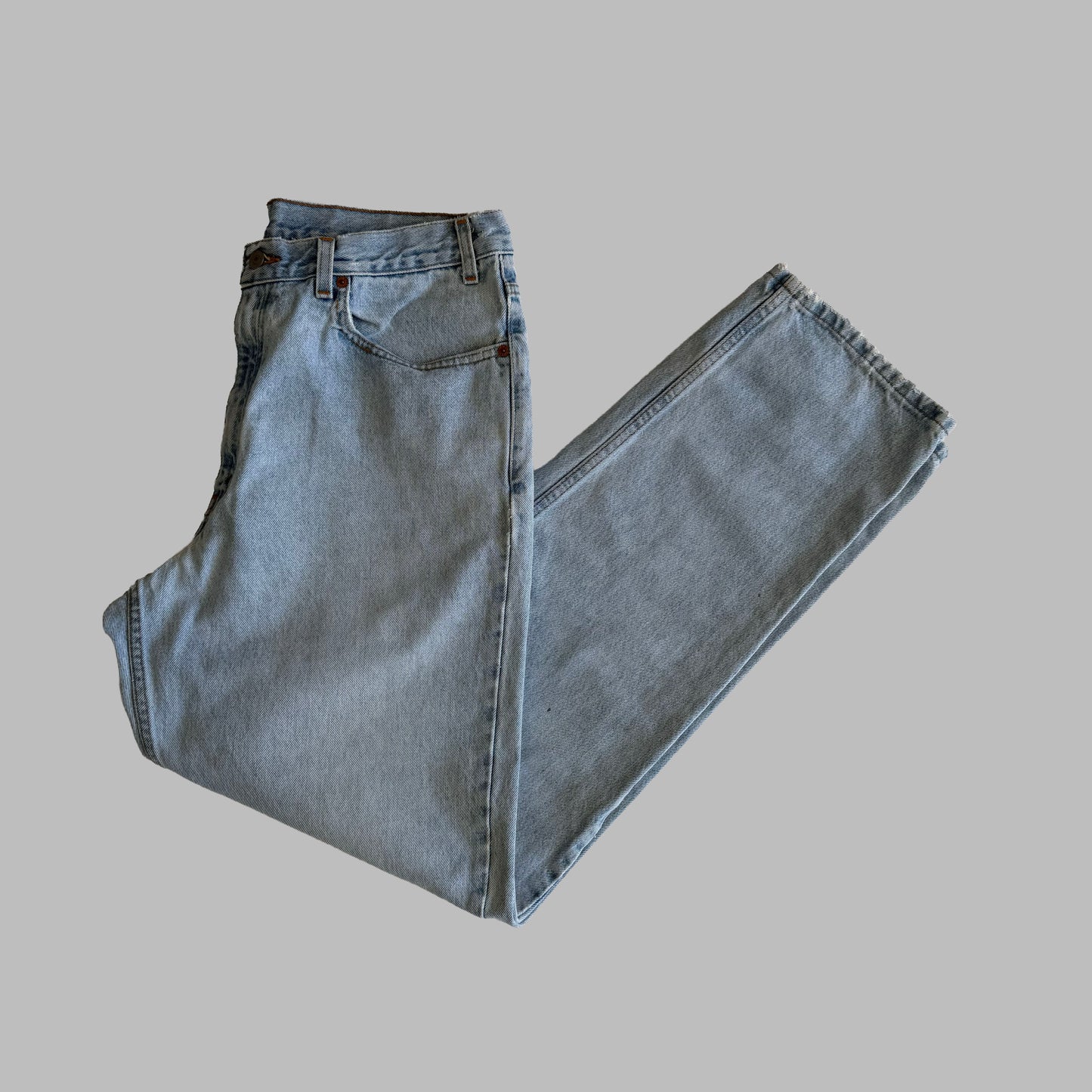 90s Levis Paper Tag Wide-Leg Jeans - 38 x 34
