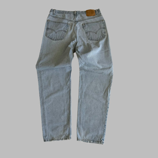 90s Levis Paper Tag Wide-Leg Jeans - 38 x 34