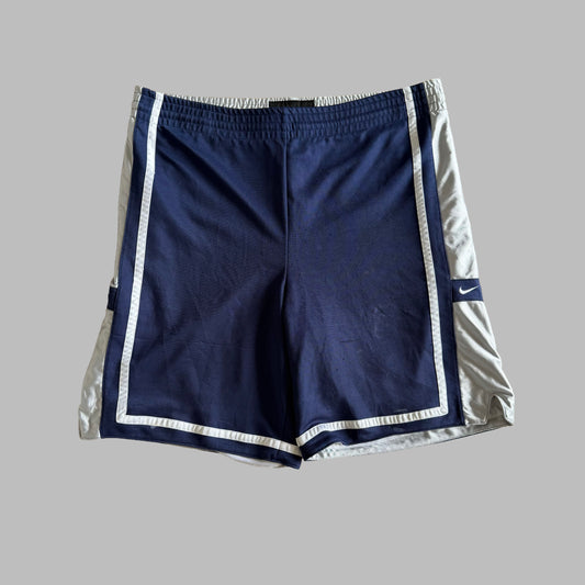 Y2K Nike Reversible Striped Basketball Shorts - L