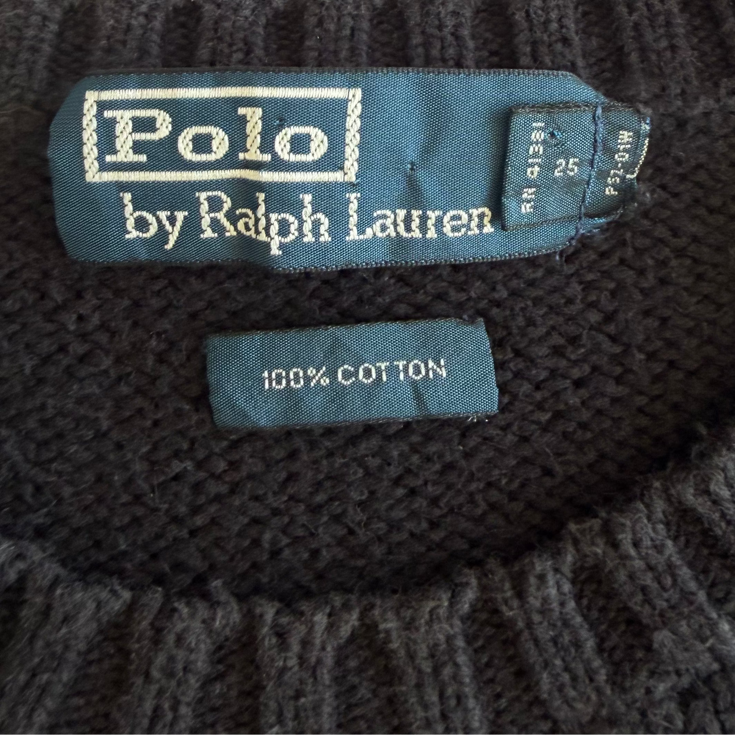 90s Polo Ralph Lauren Heavy Knit - XL