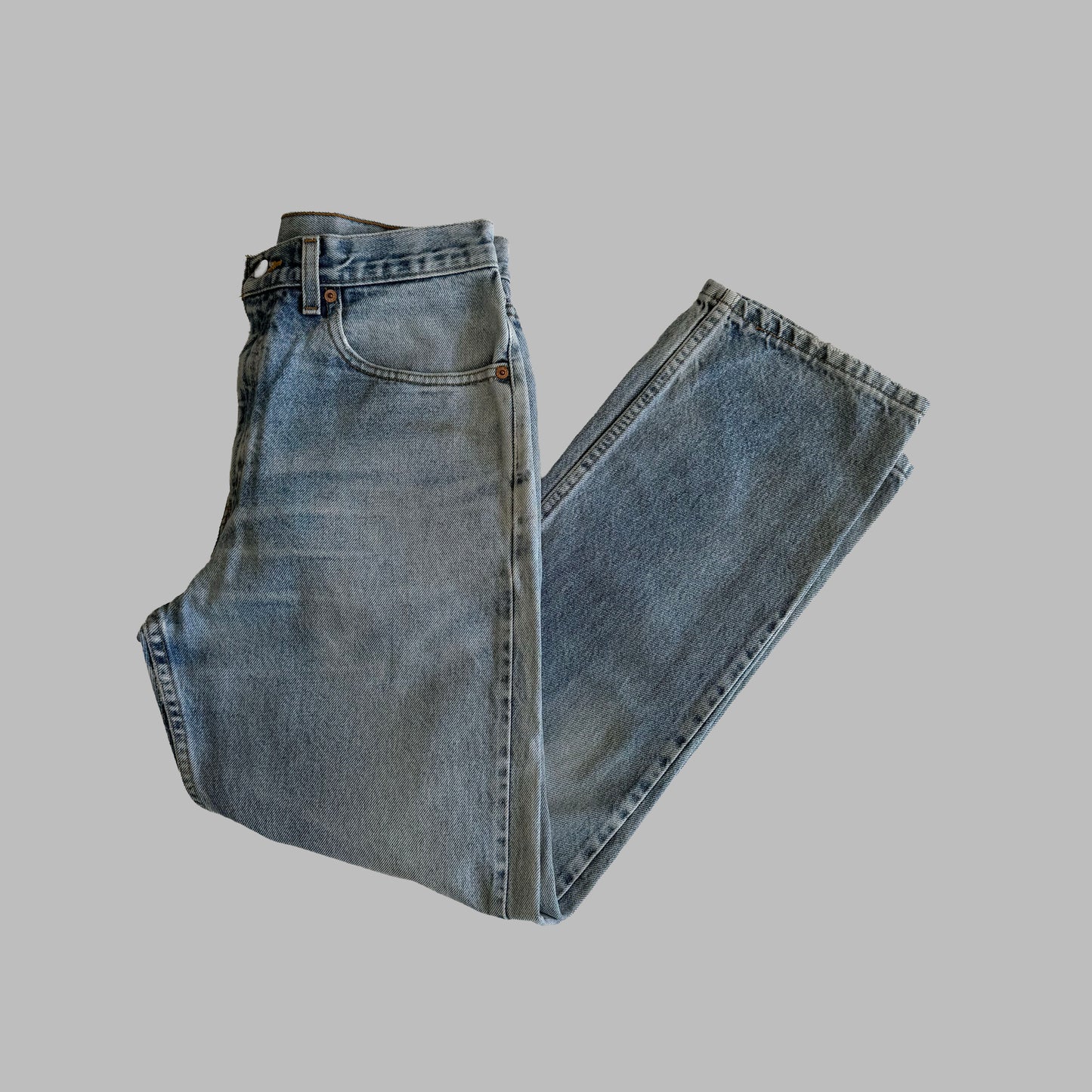 90s Levis 505 Paper Tag Straight Leg Jeans - 33 x 30