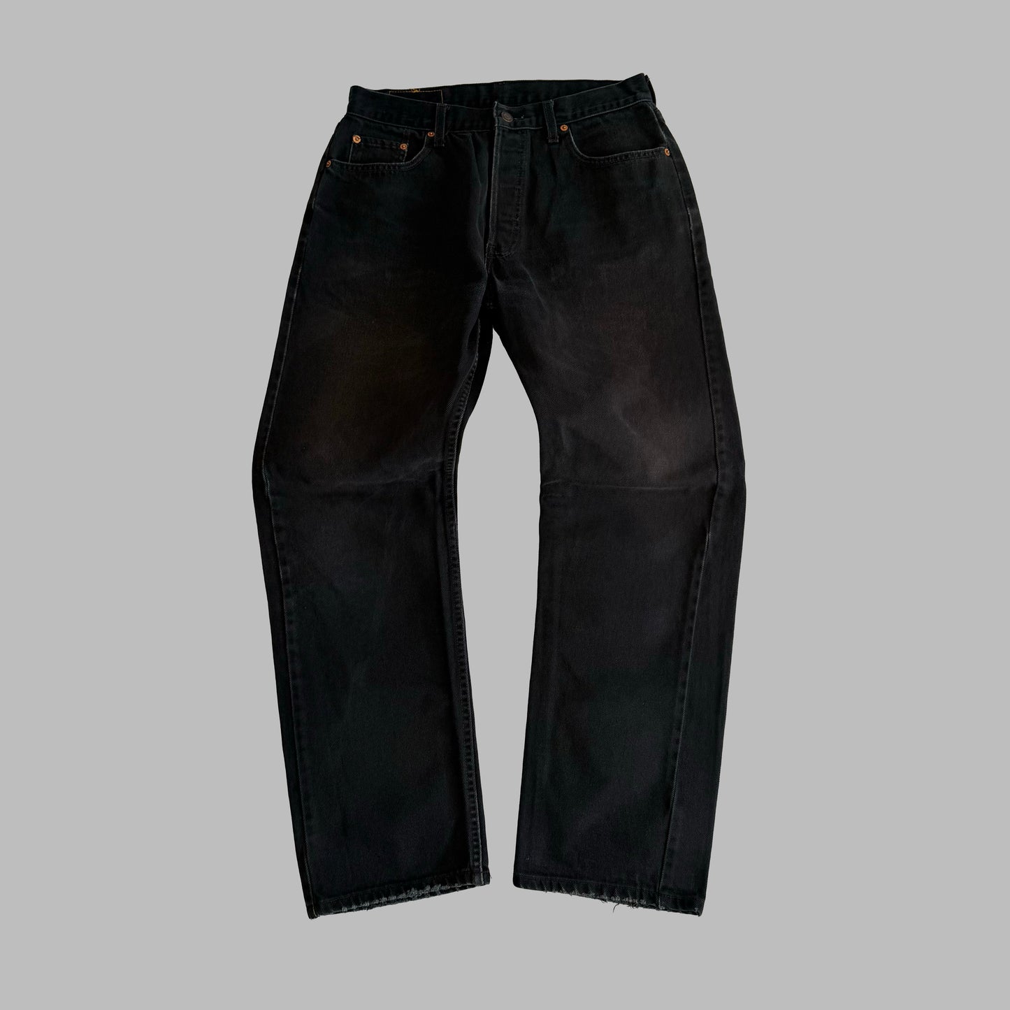 90s Levis Paper Tag Wide Leg Jeans - 33 x 32