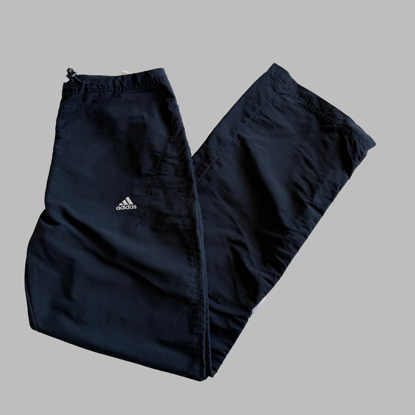 00s Adidas Wide Leg Track Pants - X-Small