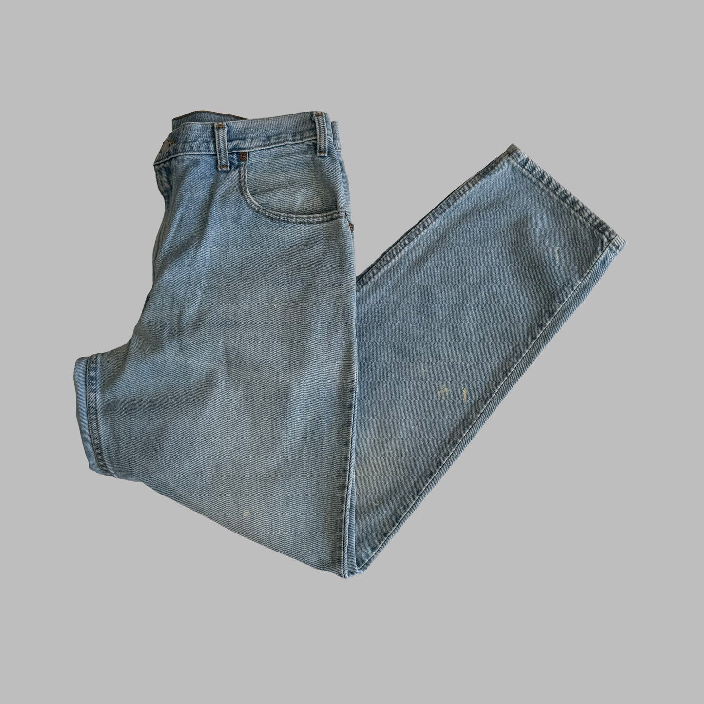 90s Levis 560 Paper Tag Barrel Jeans - 36 x 32
