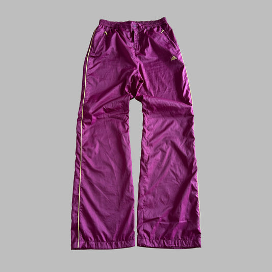 Y2K Adidas Striped Active Track Pants - S