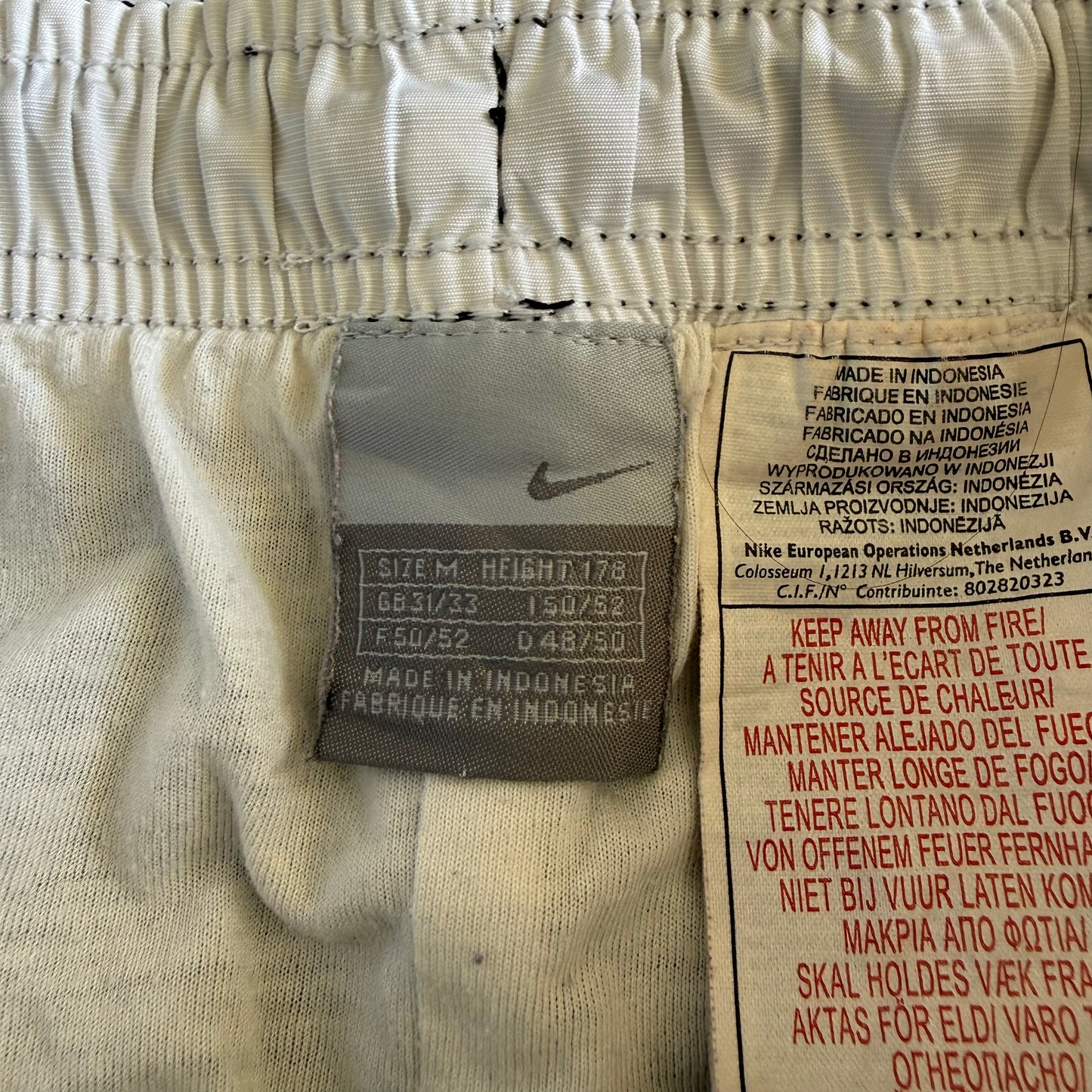 00s Nike Double Lined Track Pants - Medium