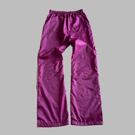 Y2K Adidas Striped Active Track Pants - S