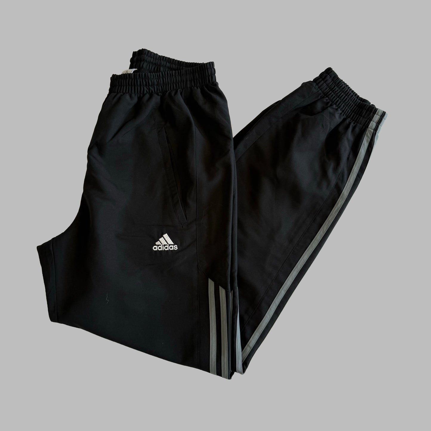 00s Adidas Baggy Track Pants - Small
