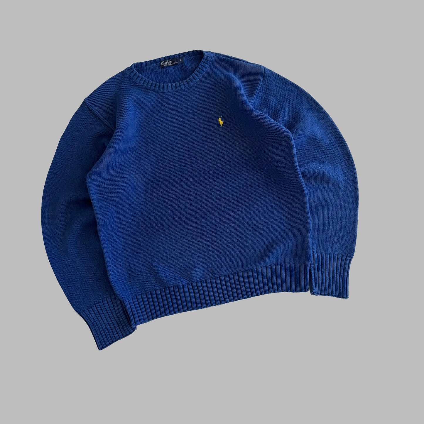 90s Polo Ralph Lauren Heavy Knit - L