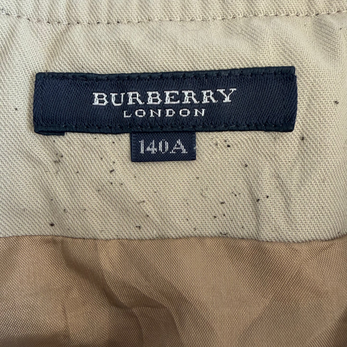 Y2K Burberry Nova Check Pleated Skirt - 23"
