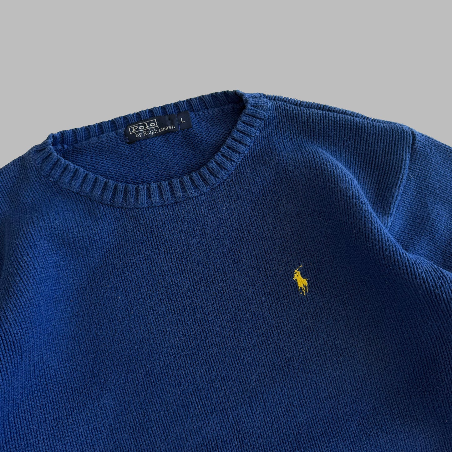 90s Polo Ralph Lauren Heavy Knit - L