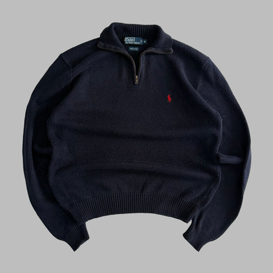 90s Polo Ralph Lauren Heavyweight Quarter Zip - M