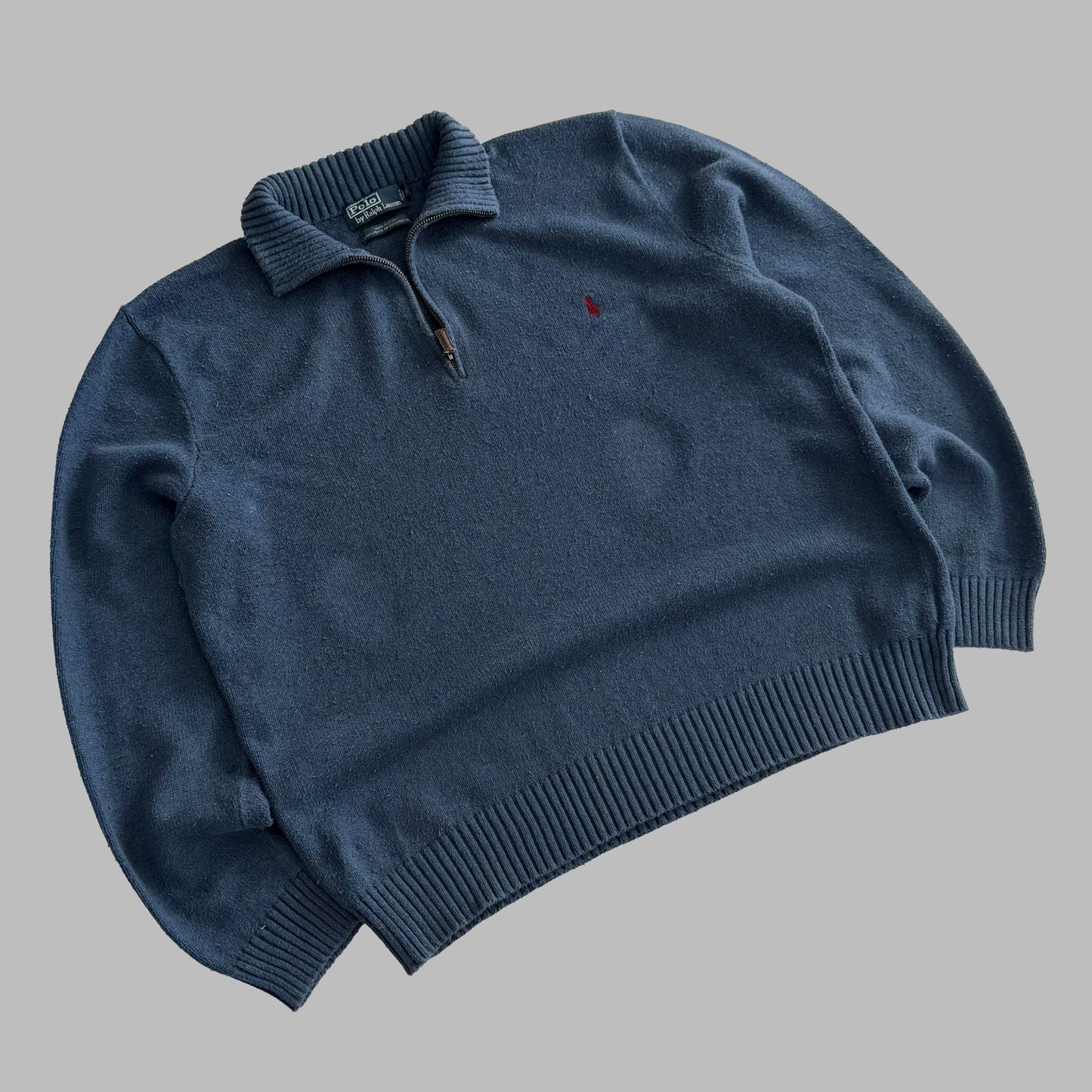 90s Polo Ralph Lauren Quarter Zip - XL