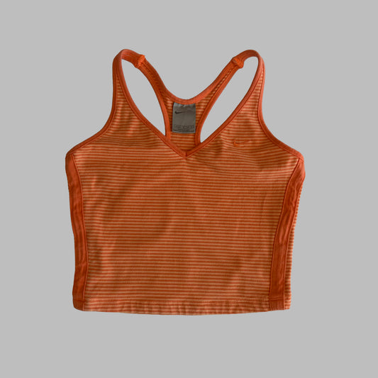 Y2K Nike Striped Activewear Tank - XS