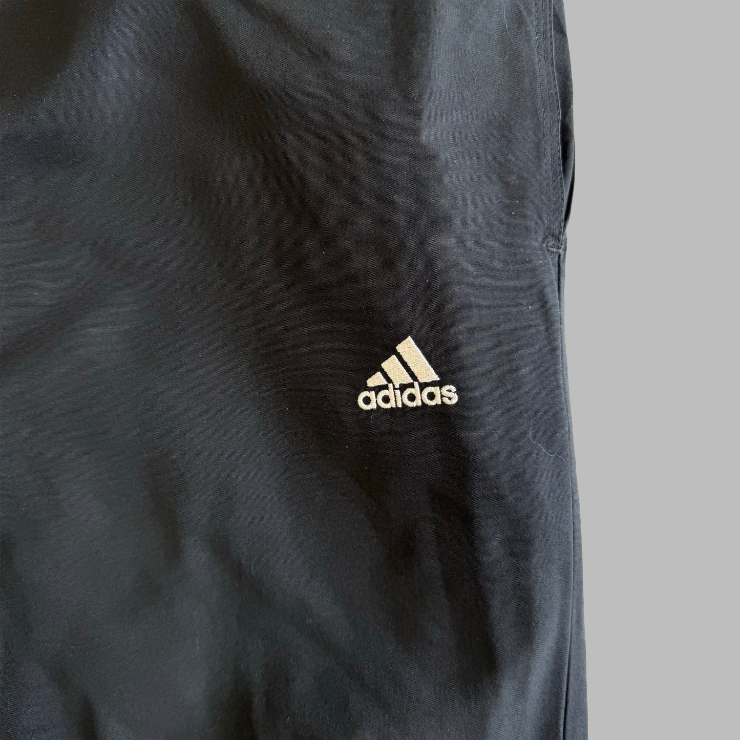 00s Adidas Wide Leg Track Pants - Medium
