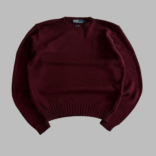 90s Polo Ralph Lauren Heavyweight Knit - L
