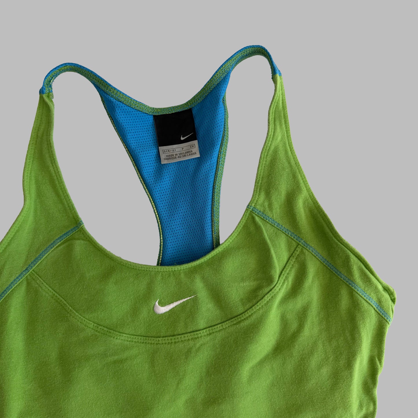 Y2K Nike Centre Swoosh Tank - S