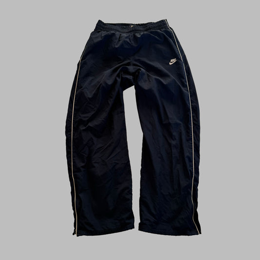 Nike Striped Wide Leg Track Pants - M