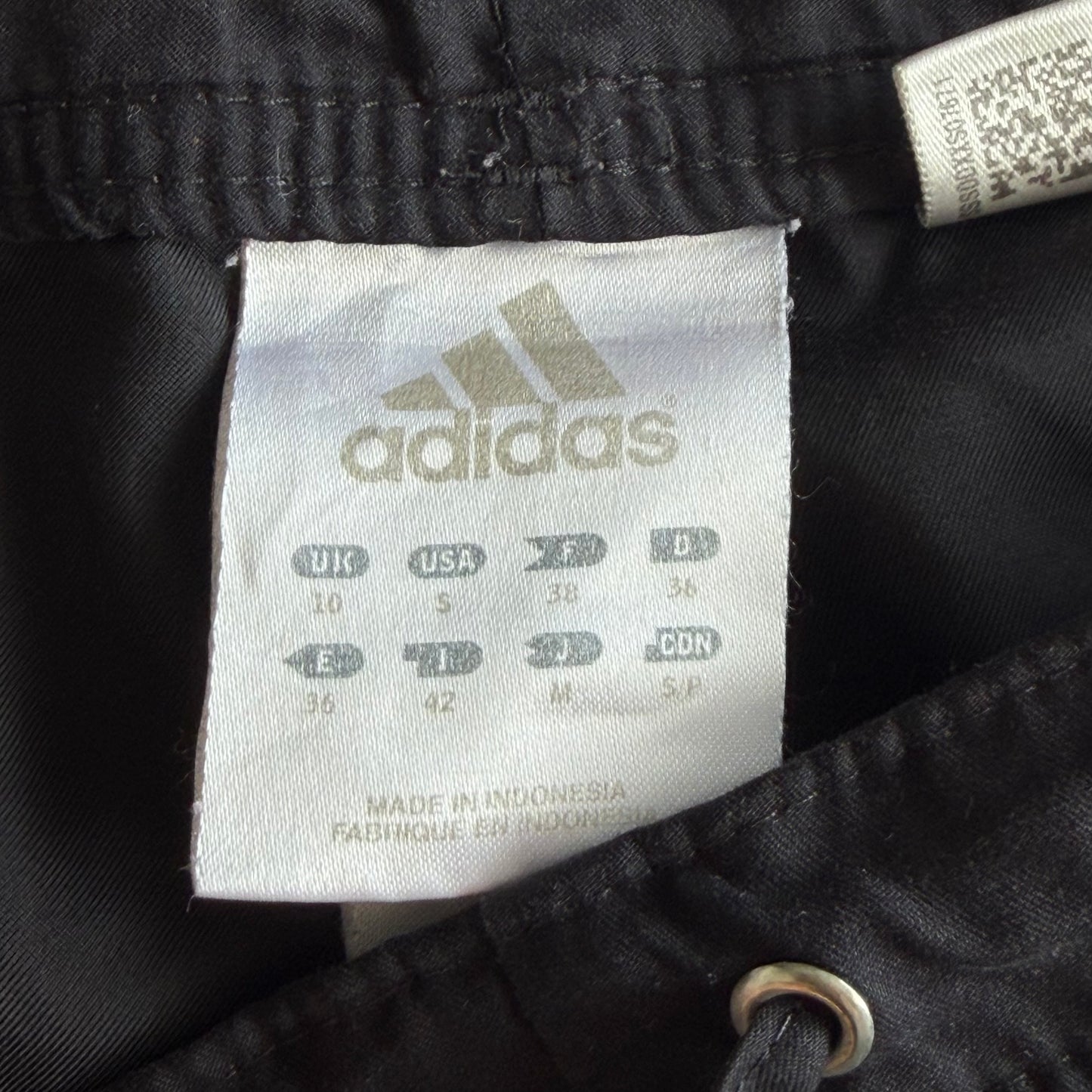 Y2K Adidas Three Stripe Track Pants - M