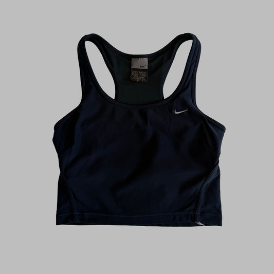 Y2K Nike Swoosh Activewear Tank - S