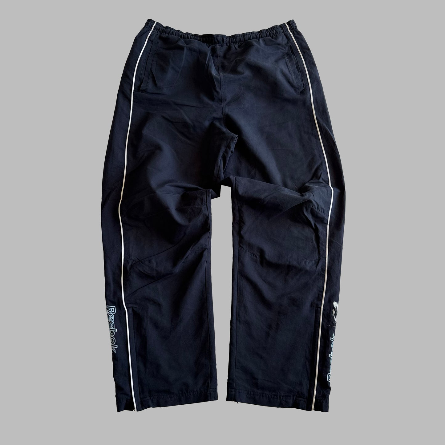 90s Reebok Wide Leg Track Pants - Large