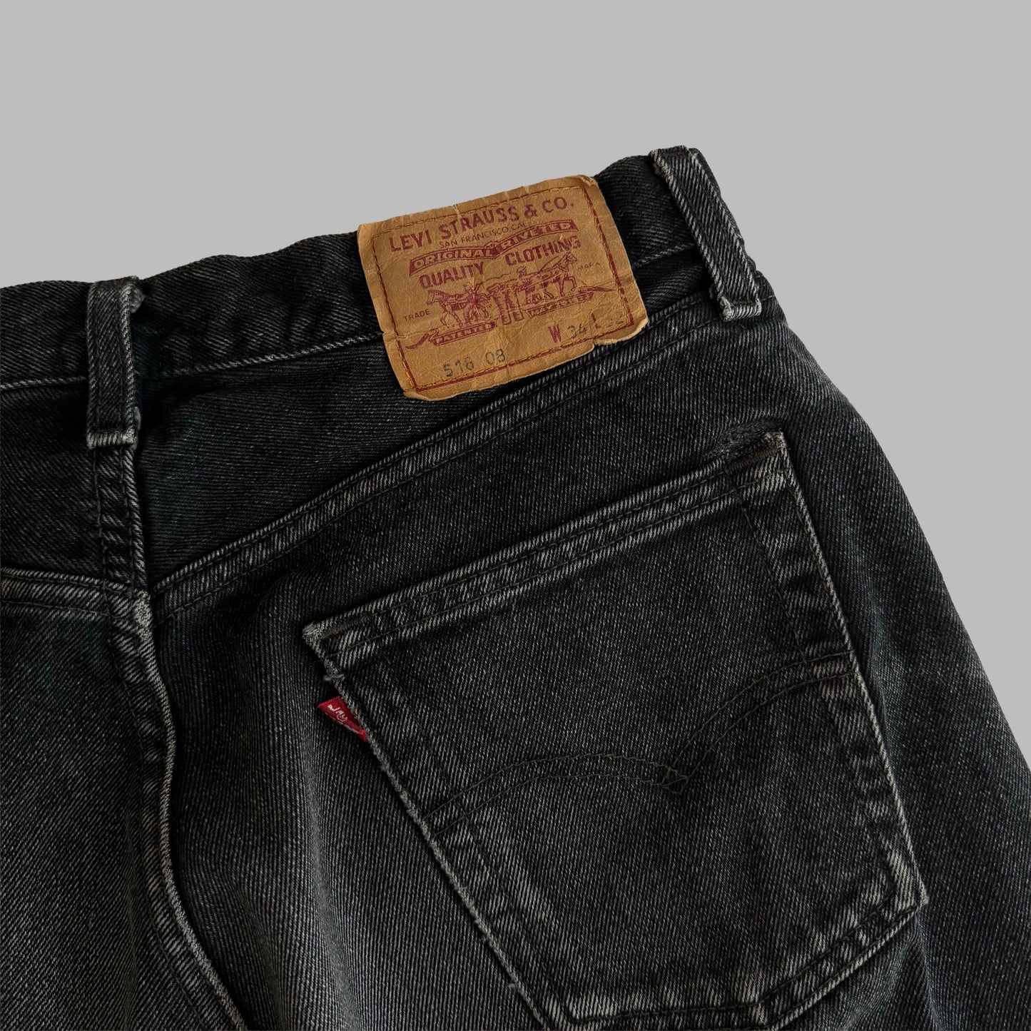 Levis Paper Tag Straight Leg Jeans - 34 x 32