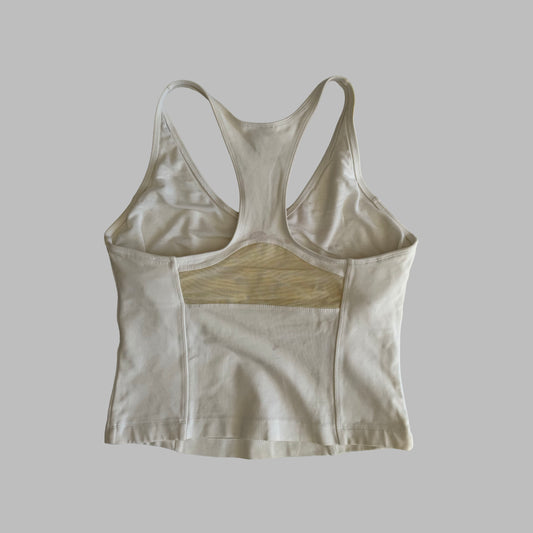 Y2K Nike Centre Swoosh Activewear Tank - L