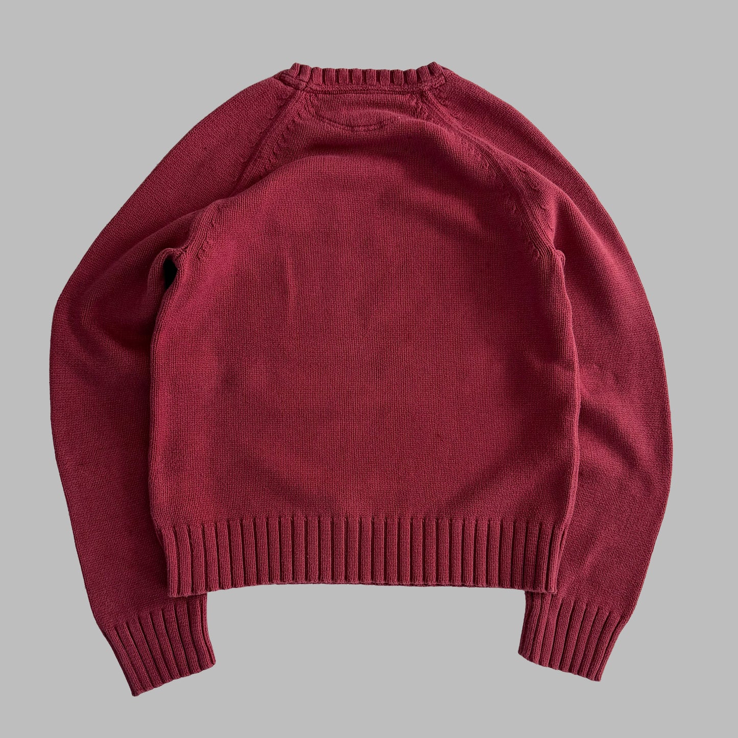Y2K Polo Ralph Lauren Heavy Knit Sweater - M