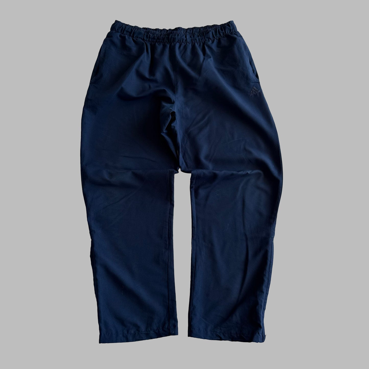 00s Adidas Wide Leg Track Pants - Medium