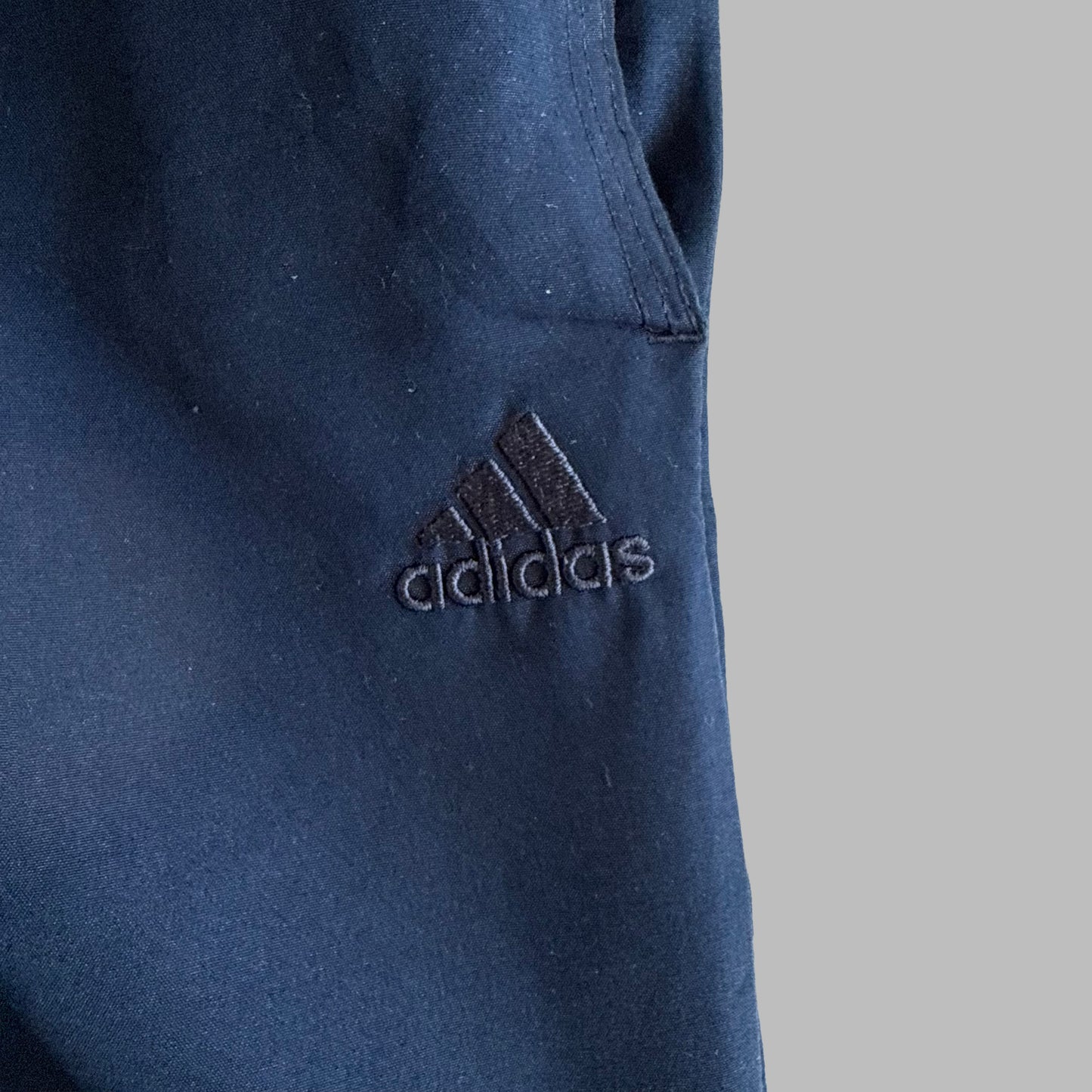 00s Adidas Wide Leg Track Pants - Medium