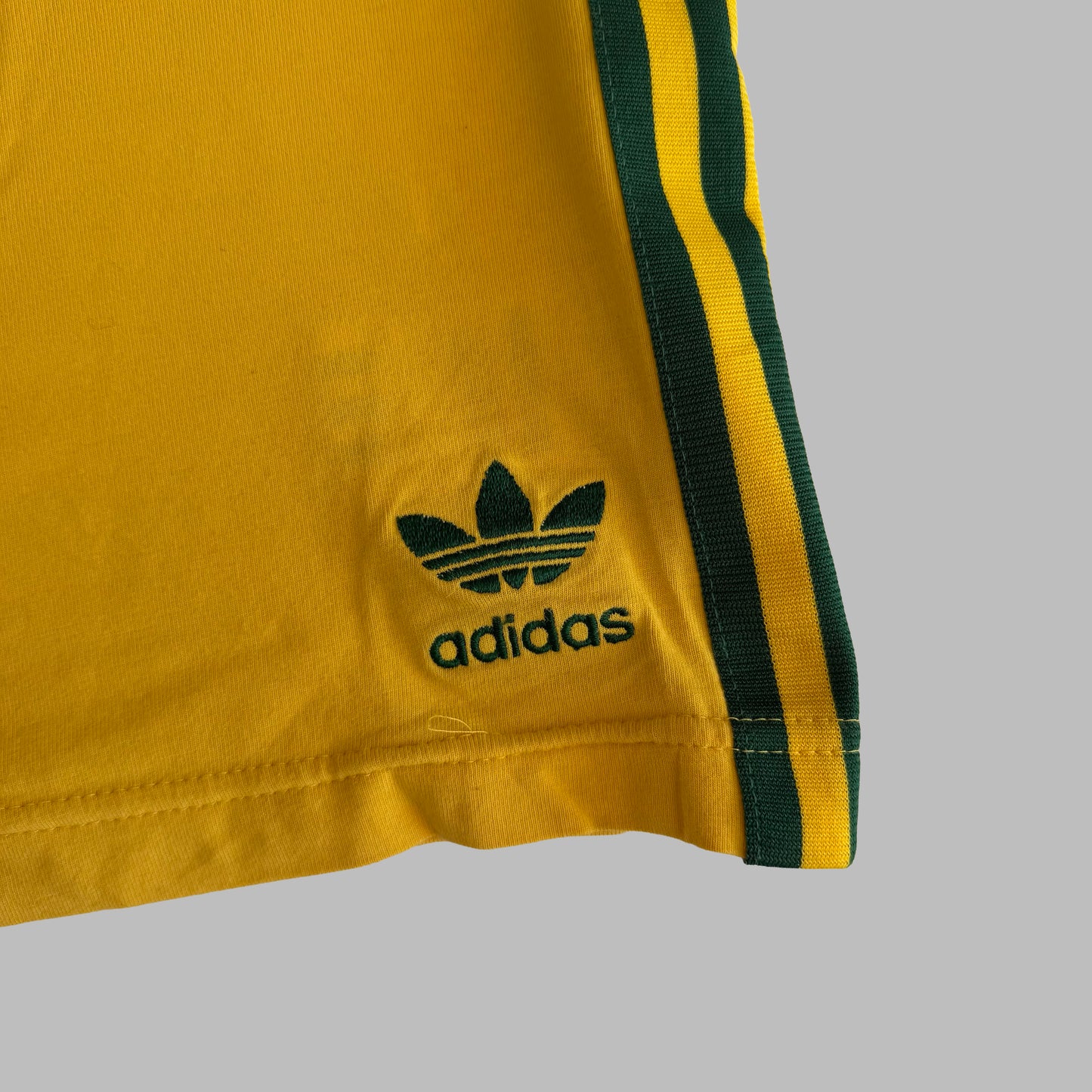 Y2K Adidas Three Stripe Brasil Tank - XS