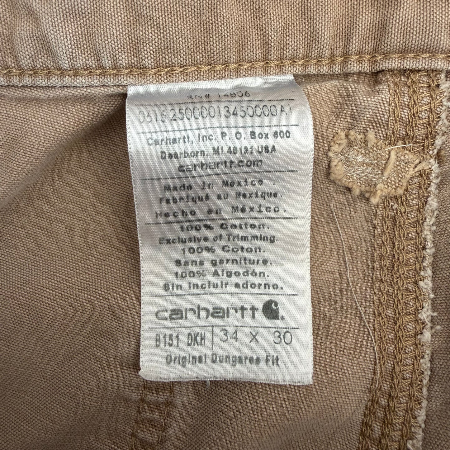 Y2K Carhartt Wide Leg Jeans - 34 x 30