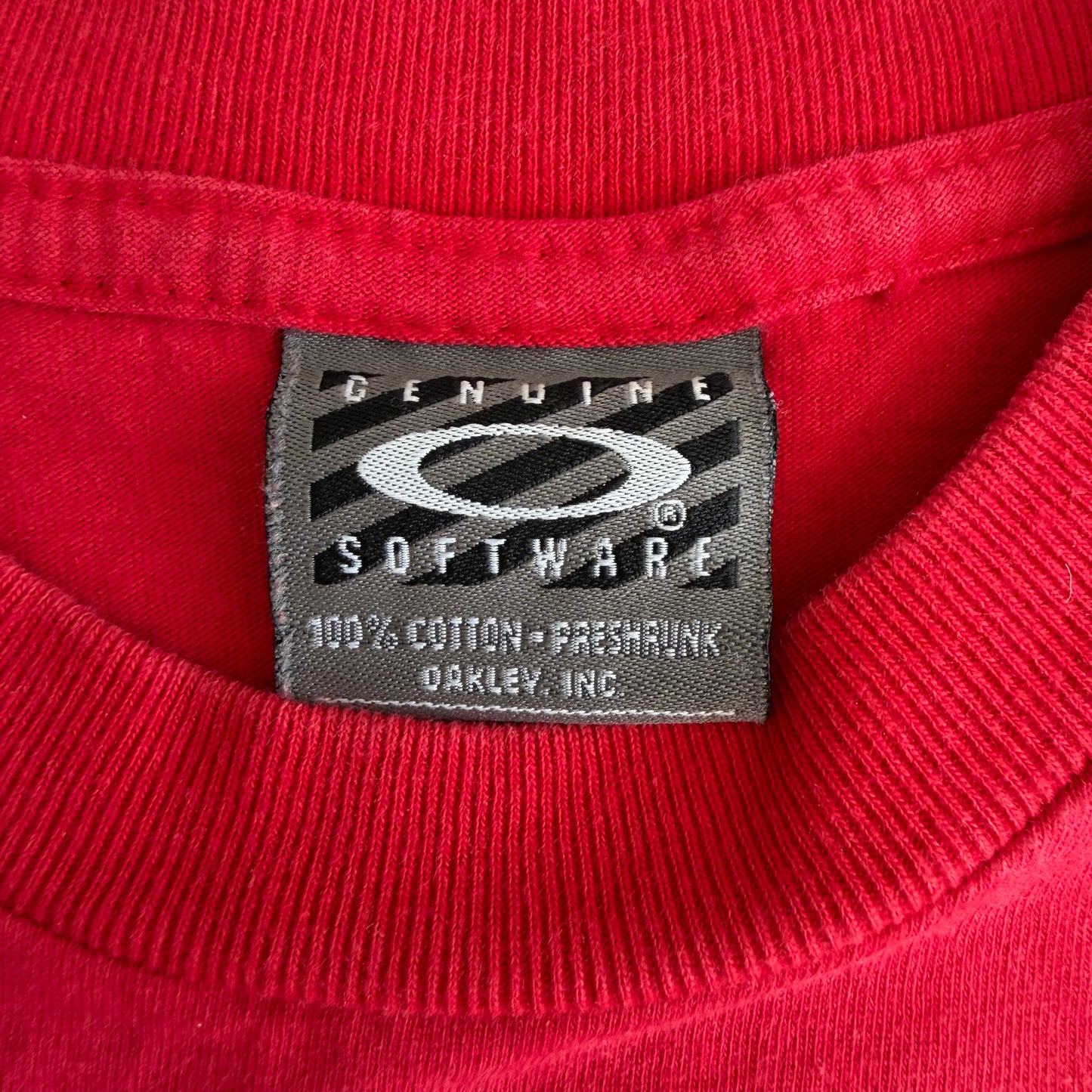 Y2K Oakley Software Ellipse T-Shirt - M