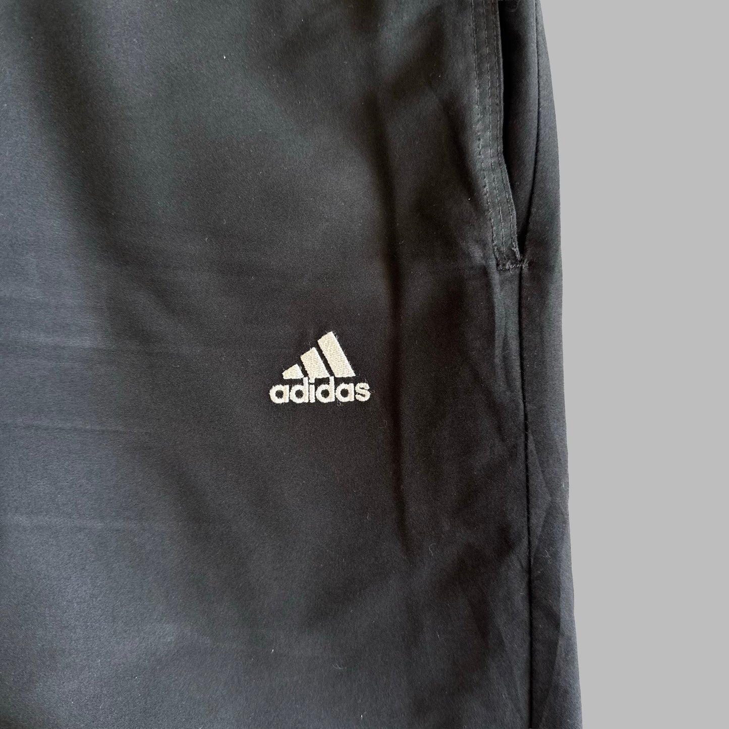00s Adidas Wide Leg Track Pants - Large