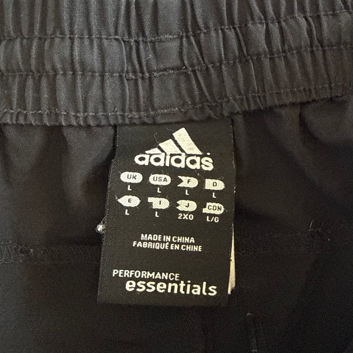 00s Adidas Wide Leg Track Pants - Large