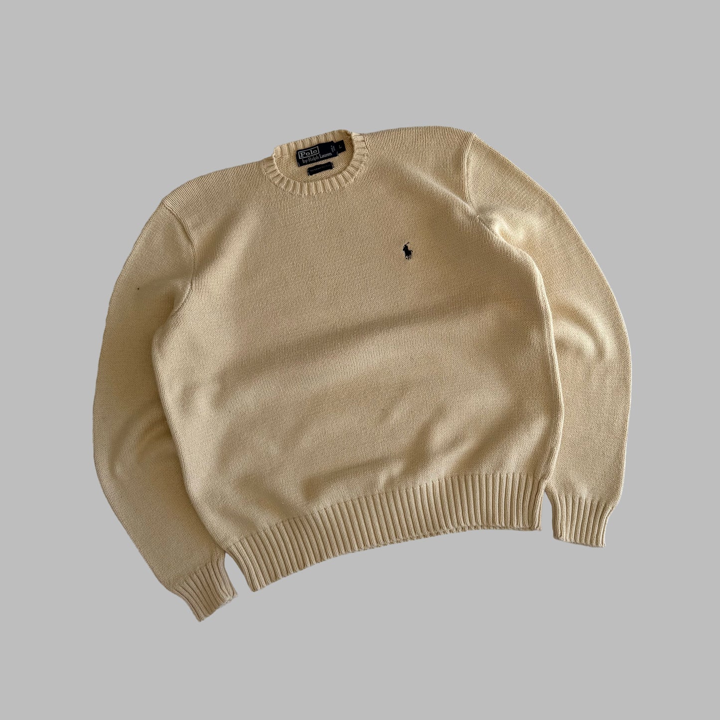 90s Polo Ralph Lauren Heavy Knit - L