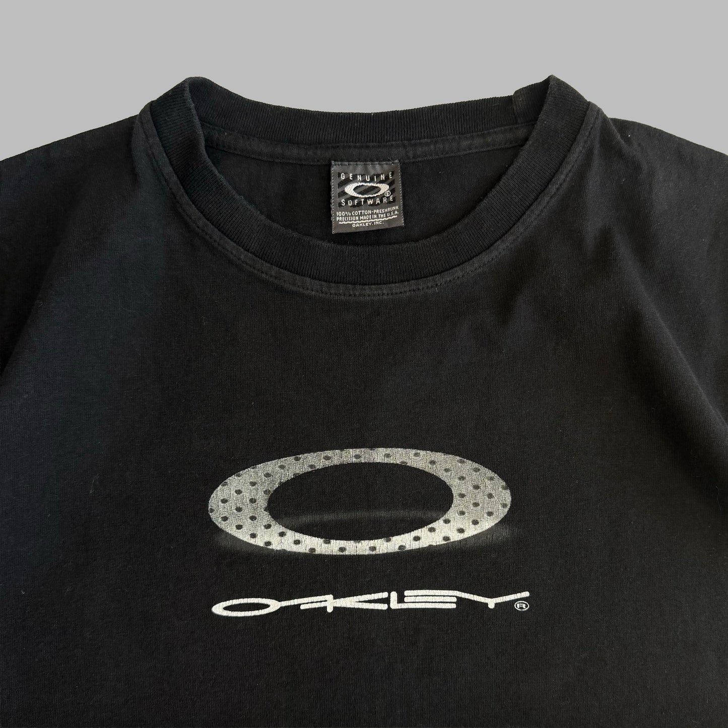 Y2K Oakley Software Ellipse T-Shirt - M
