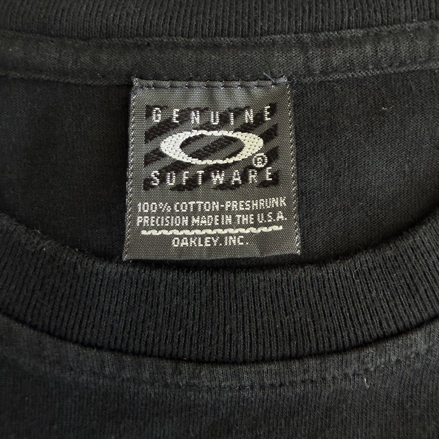 Y2K Oakley Software Ellipse T-Shirt - M