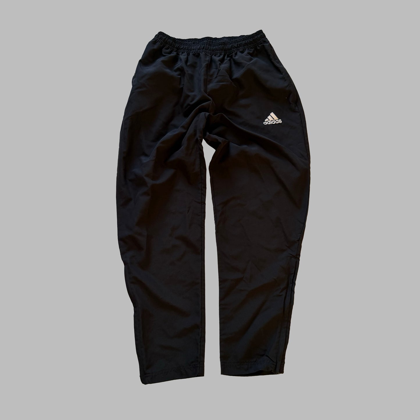 Y2K Adidas Minimal Straight Leg Track Pants - S