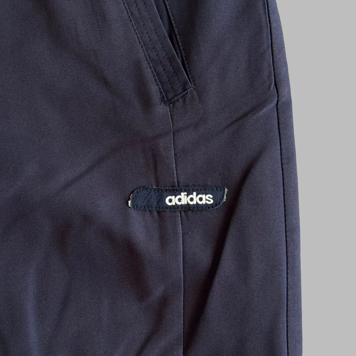 00s Adidas Wide Leg Track Pants - Medium