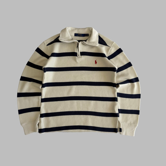 Polo Ralph Lauren Striped Quarter Zip - S