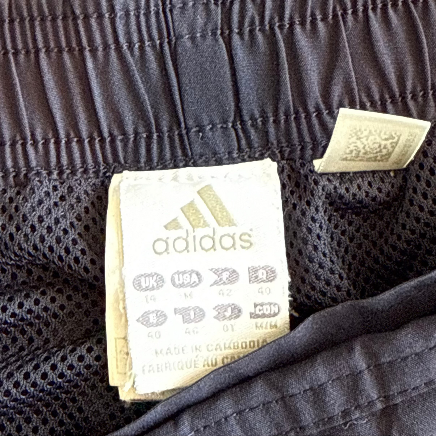 00s Adidas Wide Leg Track Pants - Medium