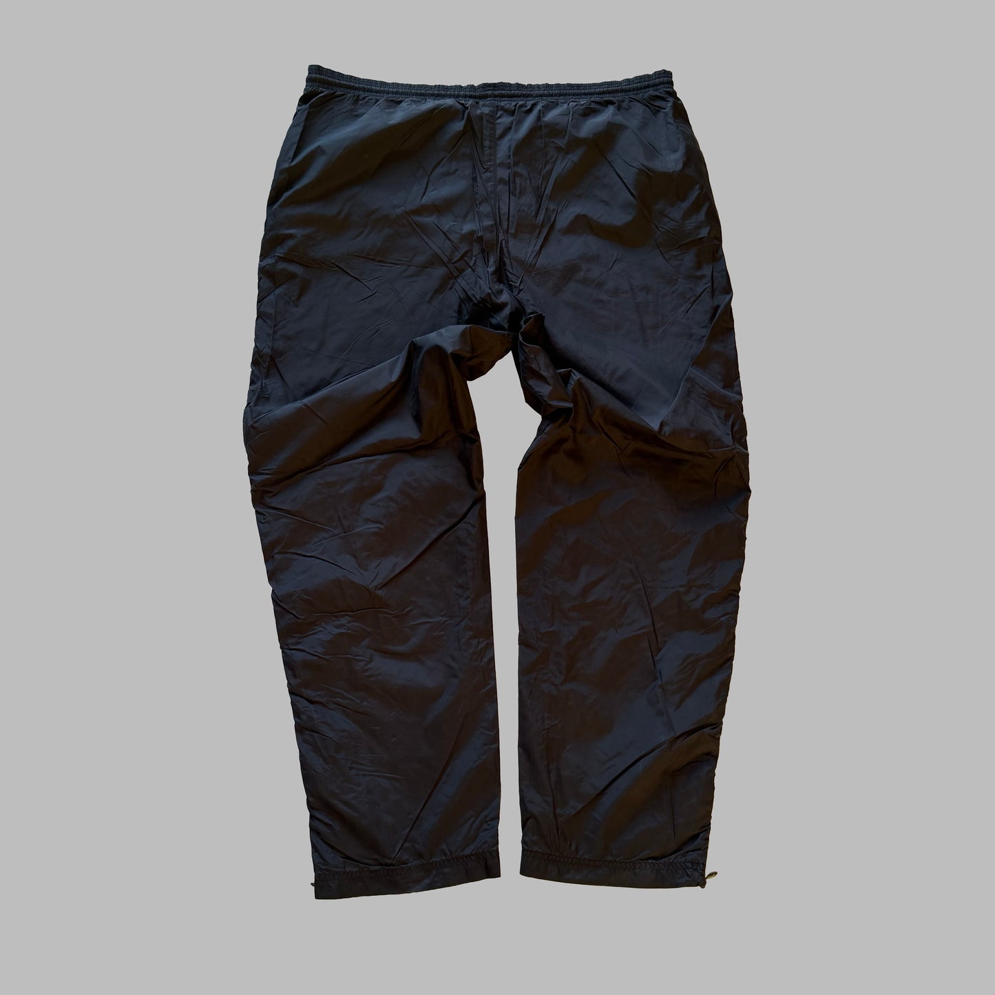Y2K Adidas Striped Baggy Track Pants - L