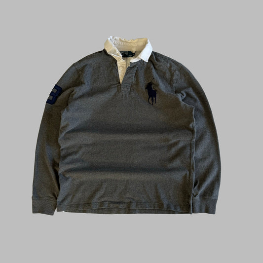 90s Polo Ralph Lauren Rugby Shirt - M