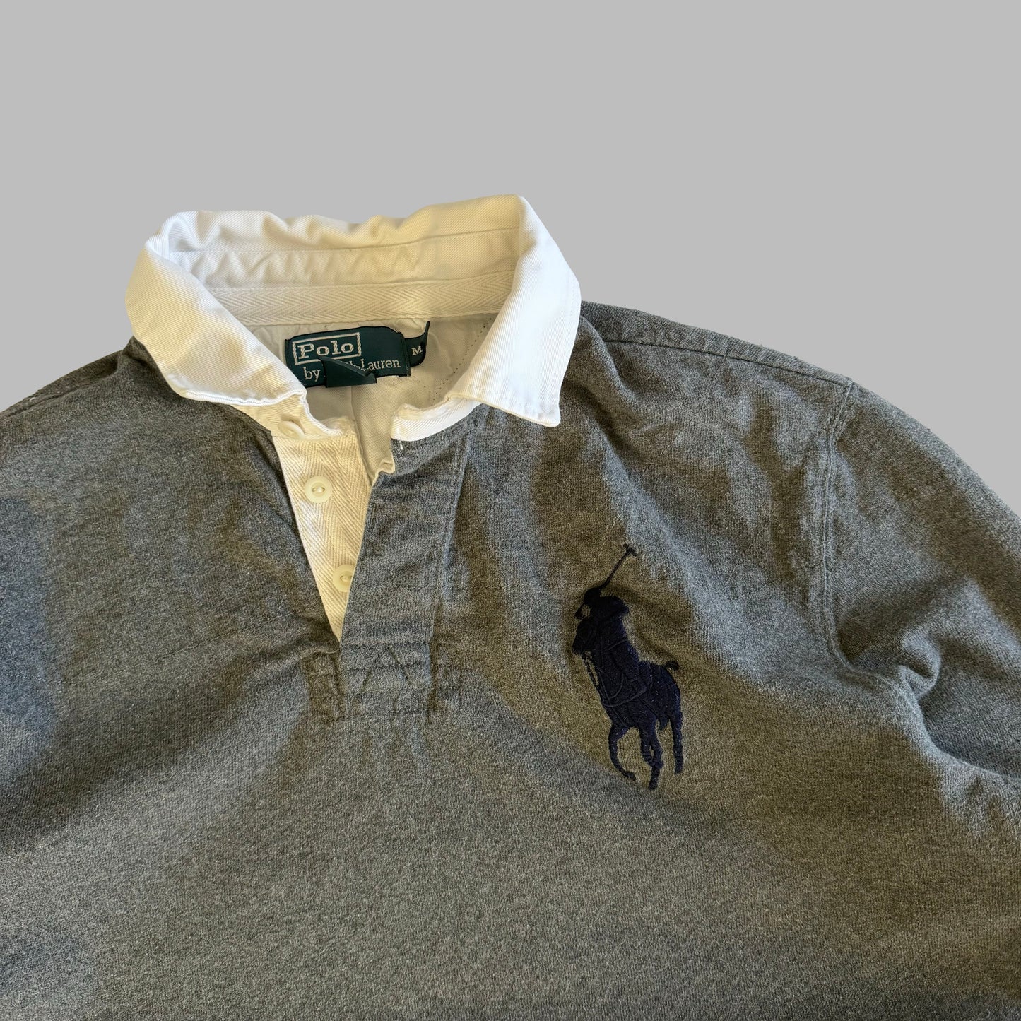 90s Polo Ralph Lauren Rugby Shirt - M