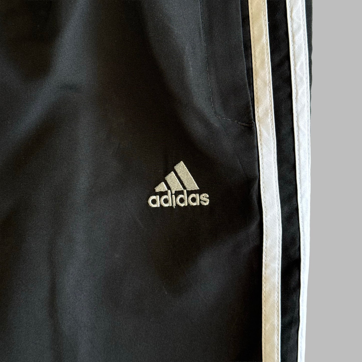 00s Adidas Wide Leg Track Pants - Large