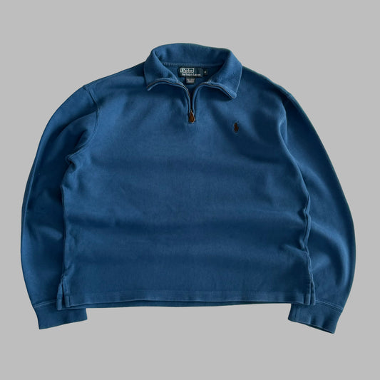 90s Polo Ralph Lauren Quarter Zip - M