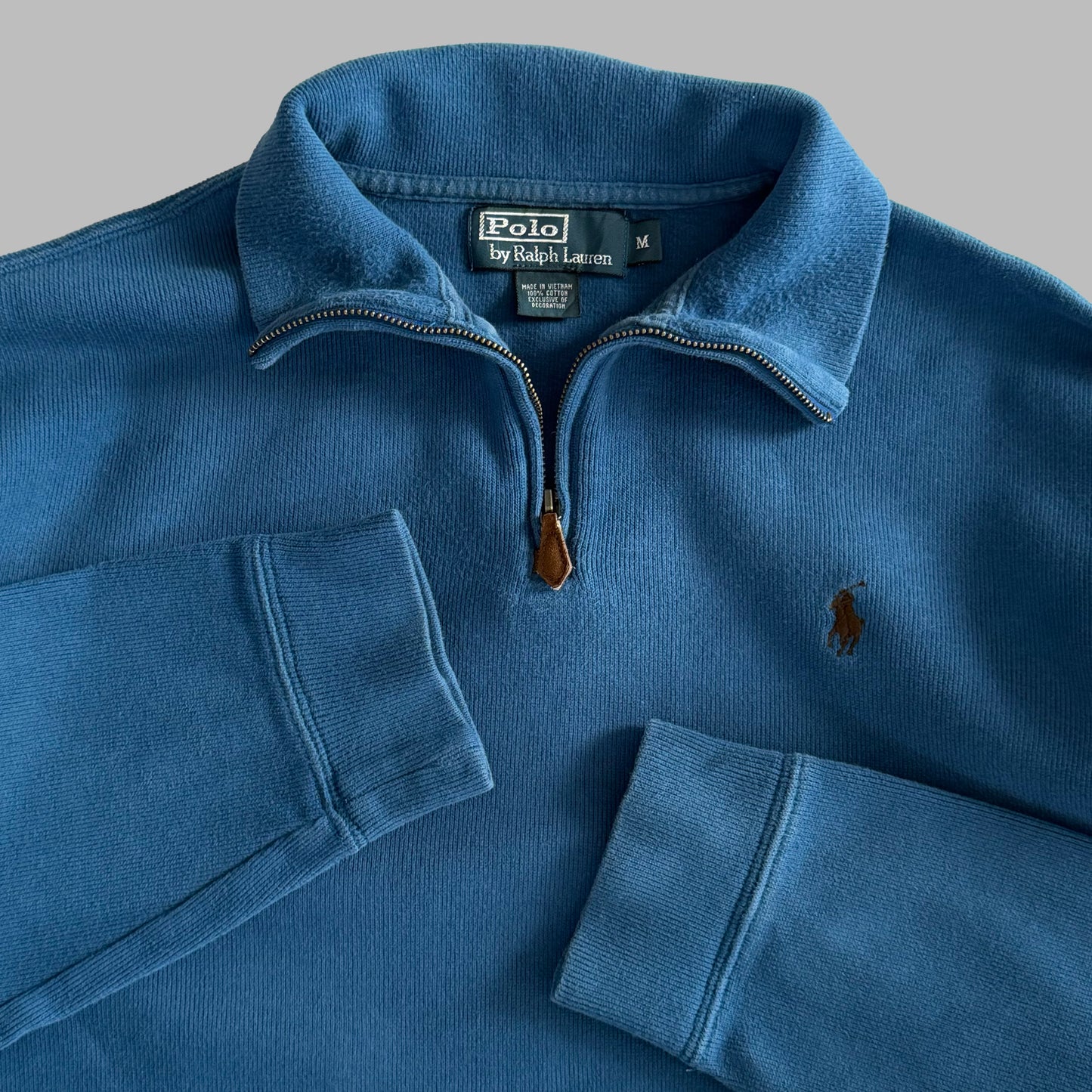 90s Polo Ralph Lauren Quarter Zip - M
