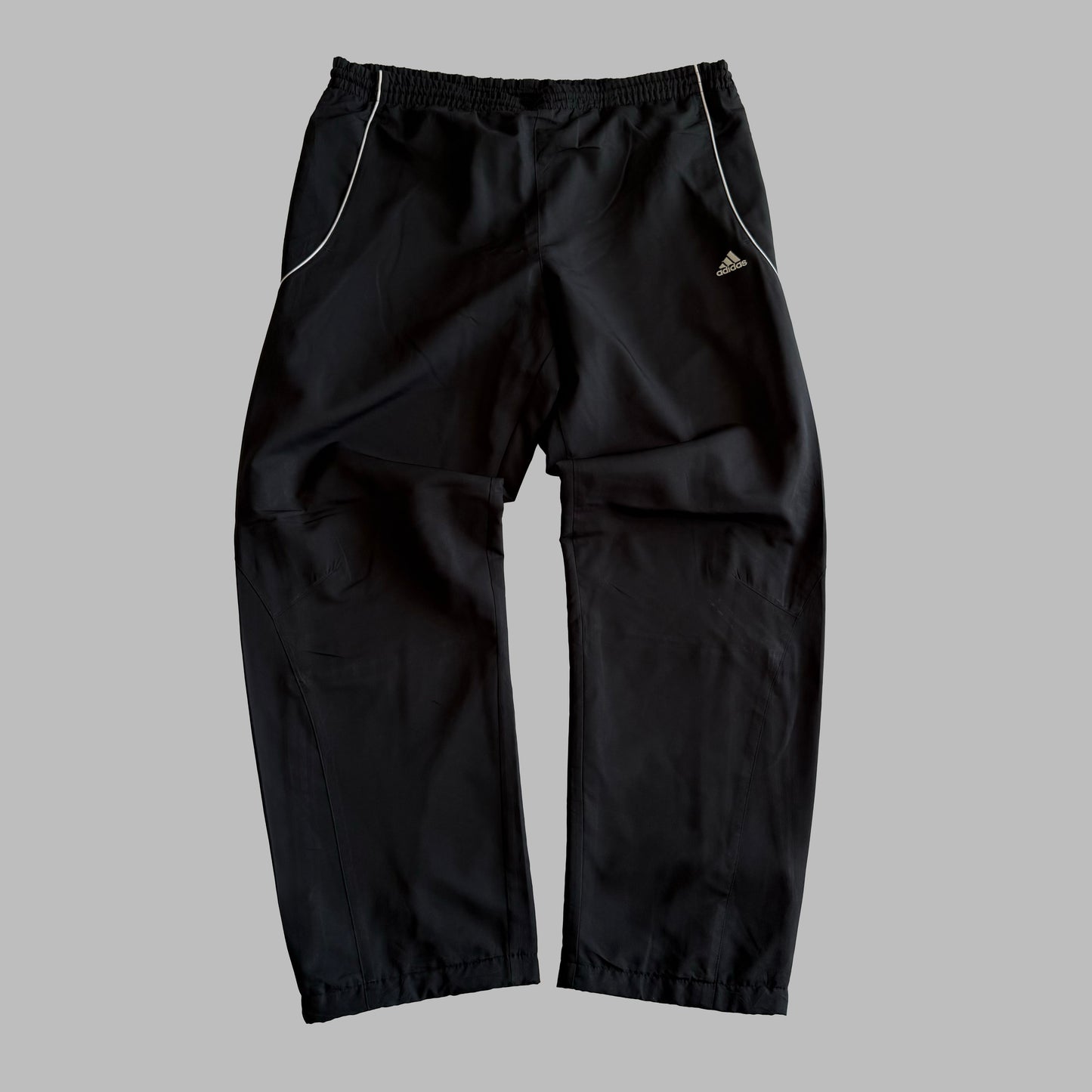 00s Adidas Wide Leg Track Pants - Large