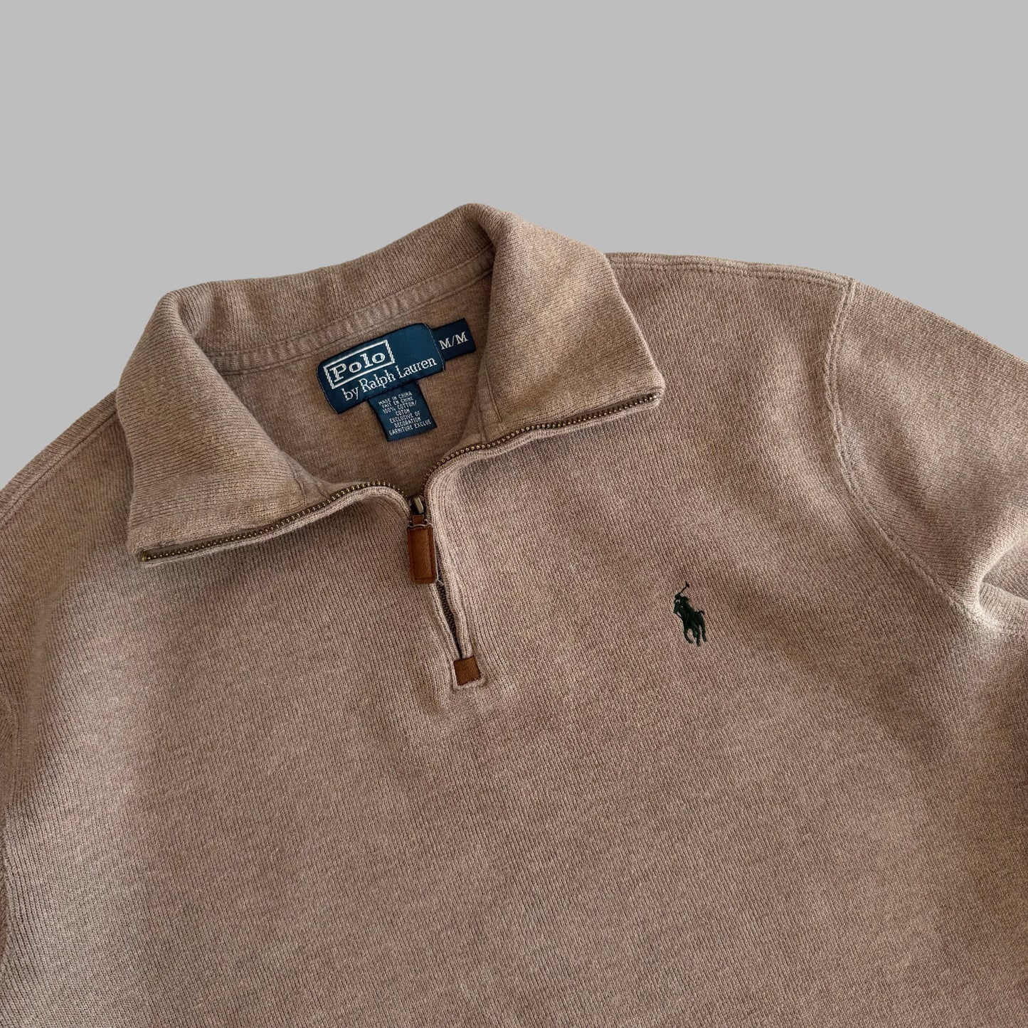 90s Polo Ralph Lauren Quarter Zip - M